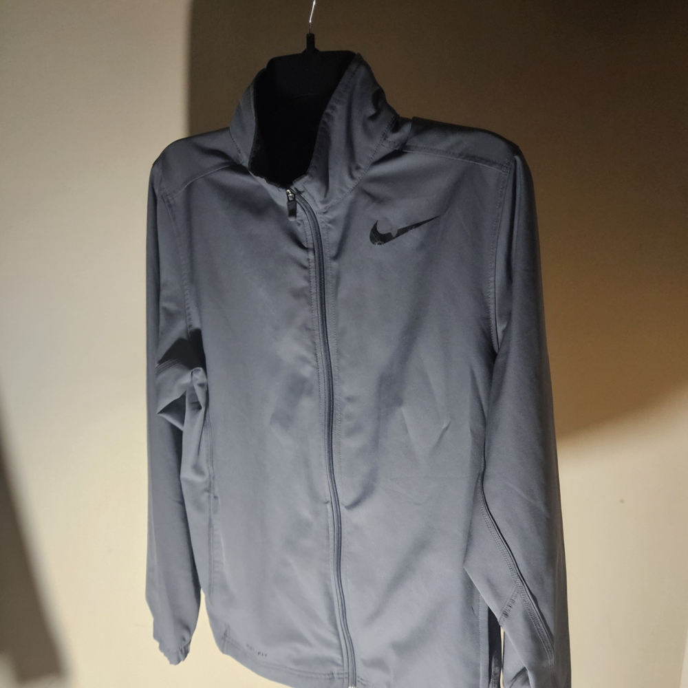 Nike Gray Full-Zip Jacket